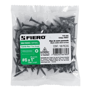 תיק נסיעות PIJC-625 פיירו עם 100 #6x3/4 "multilied סגור-מחרוזת