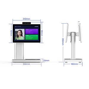 10 Inch Dual Touch Screen Desktop Visitor Machine Access Control <strong>Security</strong> Management <strong>System</strong> with Face Recognition RFID - Product Image 4