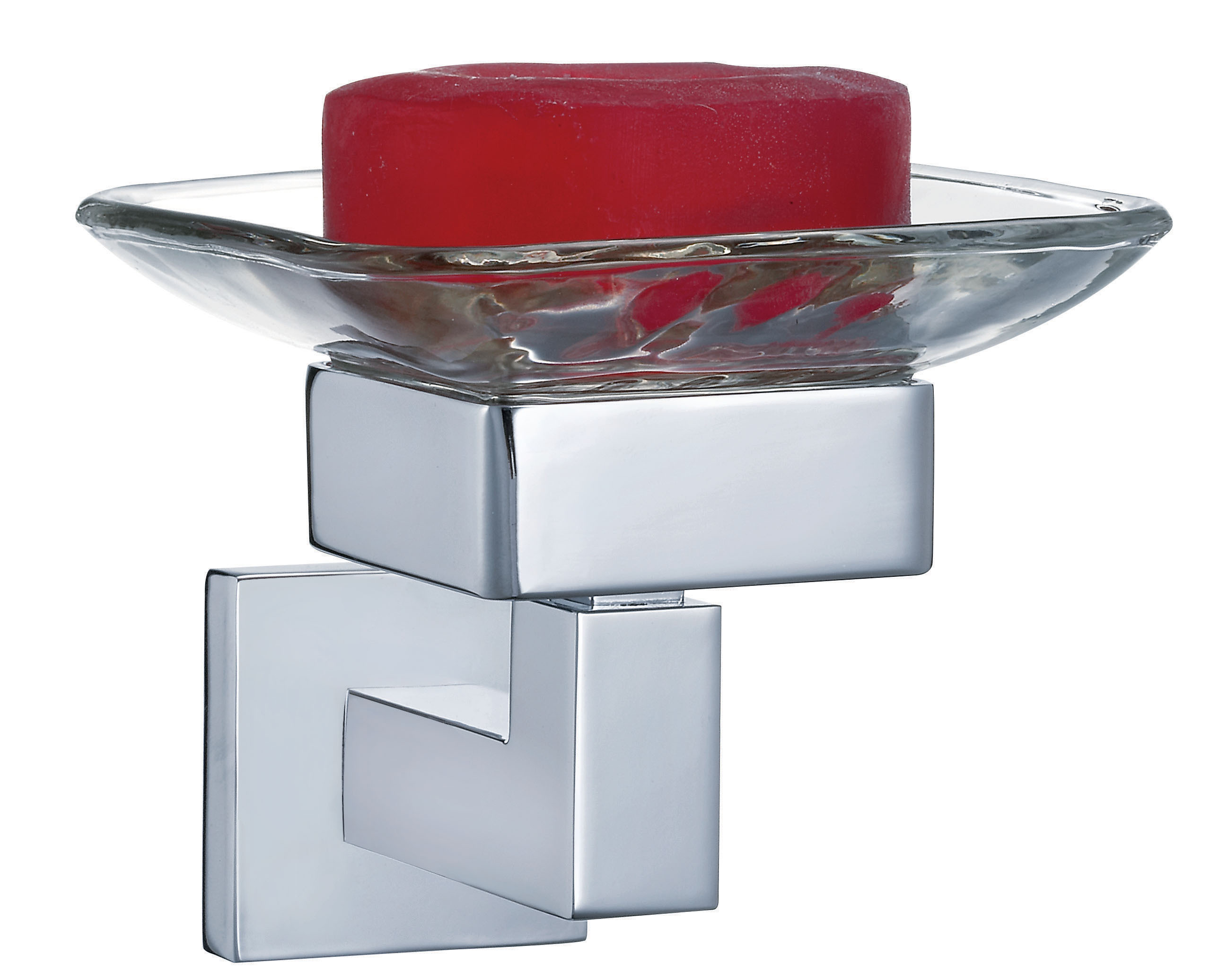 Porte-savon avec verre