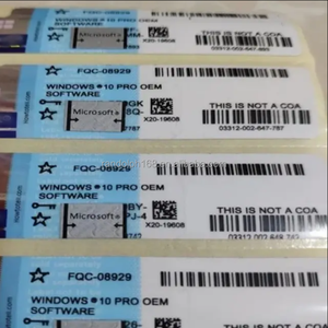 Codice OEM Win 11 Pro argento rosa/rosso/blu/adesivo spedizione gratuita per la versione del sistema operativo di riserva Internet - Product Image 4