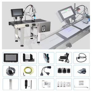 Online Neuer Zustand Automatischer Chargen code Tinten strahl drucker TIJ Ablaufdatum Karte und Papier drucker Maschine - Product Image 5