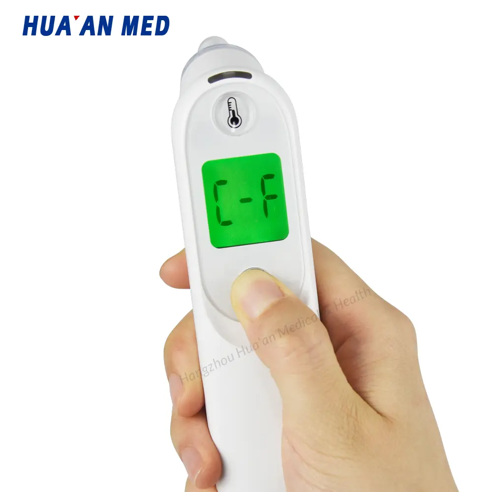 Huaan Med Hộ Gia Đình Y Tế Bé Sản Phẩm Y Tế Điện Termometros Nhà Sản Xuất Tai Hồng Ngoại Kỹ Thuật Số Nhiệt Kế Cho Tai