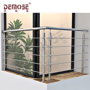 Balkon kullanımı için prefabrik kare boru alüminyum korkuluk - Product Image 2