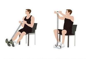 Elastic Chest Expander Sit Up Rope Pedal Exerciser - Product Image 4
