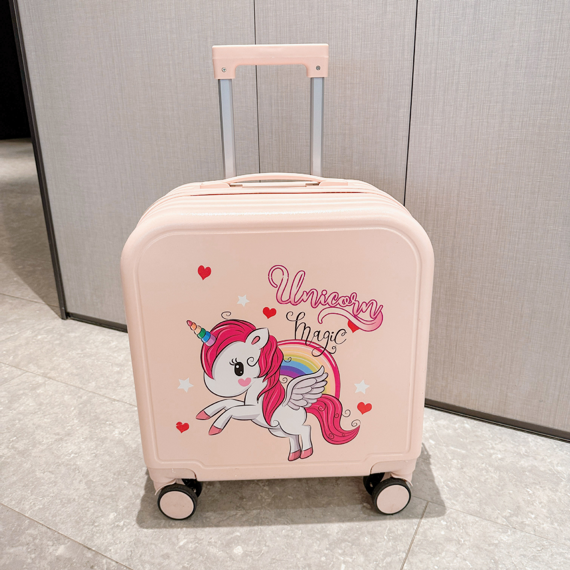 Pink pony with cup holder