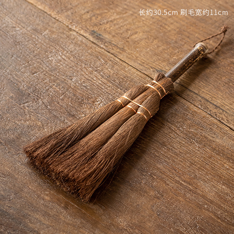 Brown Zizhu long handle big brown brush
