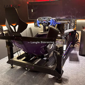 ダイナミックシムレーシングコックピット4軸Gフォースキット電気シリンダーACレーシングシミュレーションゲーム用サーボモーターコントローラーキット - Product Image 2