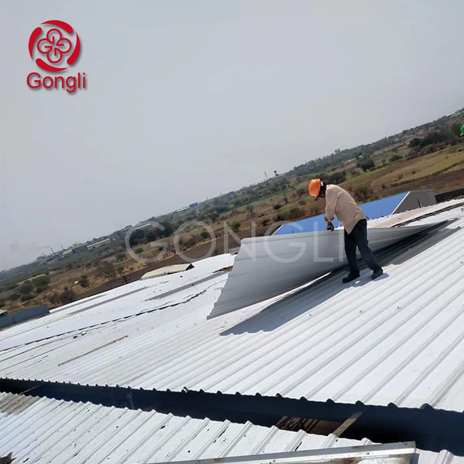 Techo de aislamiento acústico y eat para otras casas prefabricadas, panel de techo de upvc impermeable, láminas de aluminio de zinc para granja de cerdos