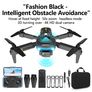 F187 Foldable <strong>Rtf</strong> Drone 4K HD Dual <strong>Camera</strong> Quadcopter Optical Flow Obstacle Avoidance Drone Spark Drone Image 4k - Product Image 2