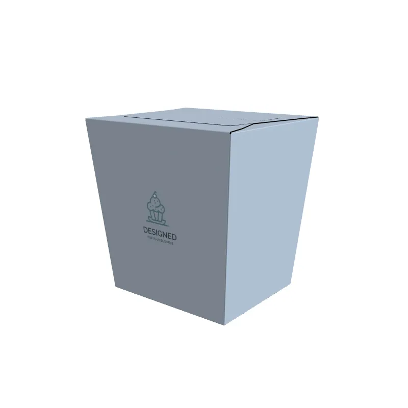 กล่องบรรจุภัณฑ์แบบหลุมสำหรับมัฟฟินคัพเค้กเกรดอาหารลายหินอ่อนพิมพ์โลโก้ตามสั่ง2 4 6 12นิ้ว