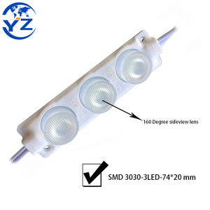 <strong>China</strong> Super High Brightness 400LM <strong>CE</strong> Rohs 3LED SMD Waterproof 3030 Smd 3W Injection <strong>LED</strong> Lens Module for Outdoor Advertising - Product Image 3