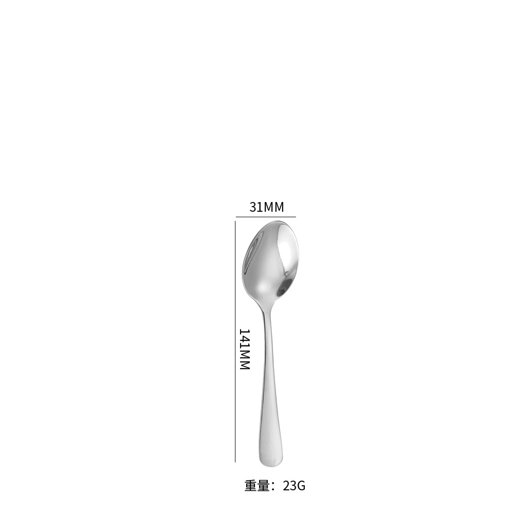 Cuillère à dessert en argent