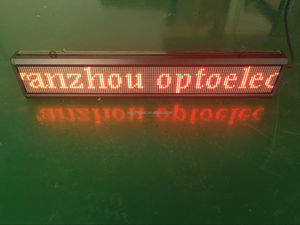 WZLED caldo di vendita in movimento messaggio di scorrimento testo di buona qualità P10 display a led a colori singoli prezzo di fabbrica WANZHOULED - Product Image 2