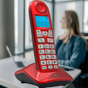 Con la copertura a lungo raggio dell'ID del chiamante riduzione del rumore senza fili citofono telefono fisso Cordless - Product Image 2