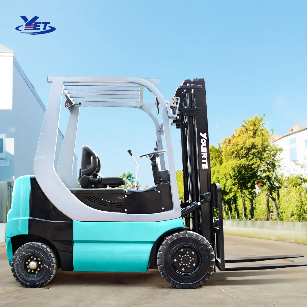 Sıcak satış ce epa 4 tekerlekli lityum forklift 1ton 2 ton 3 ton mini china elektrikli forklift çin