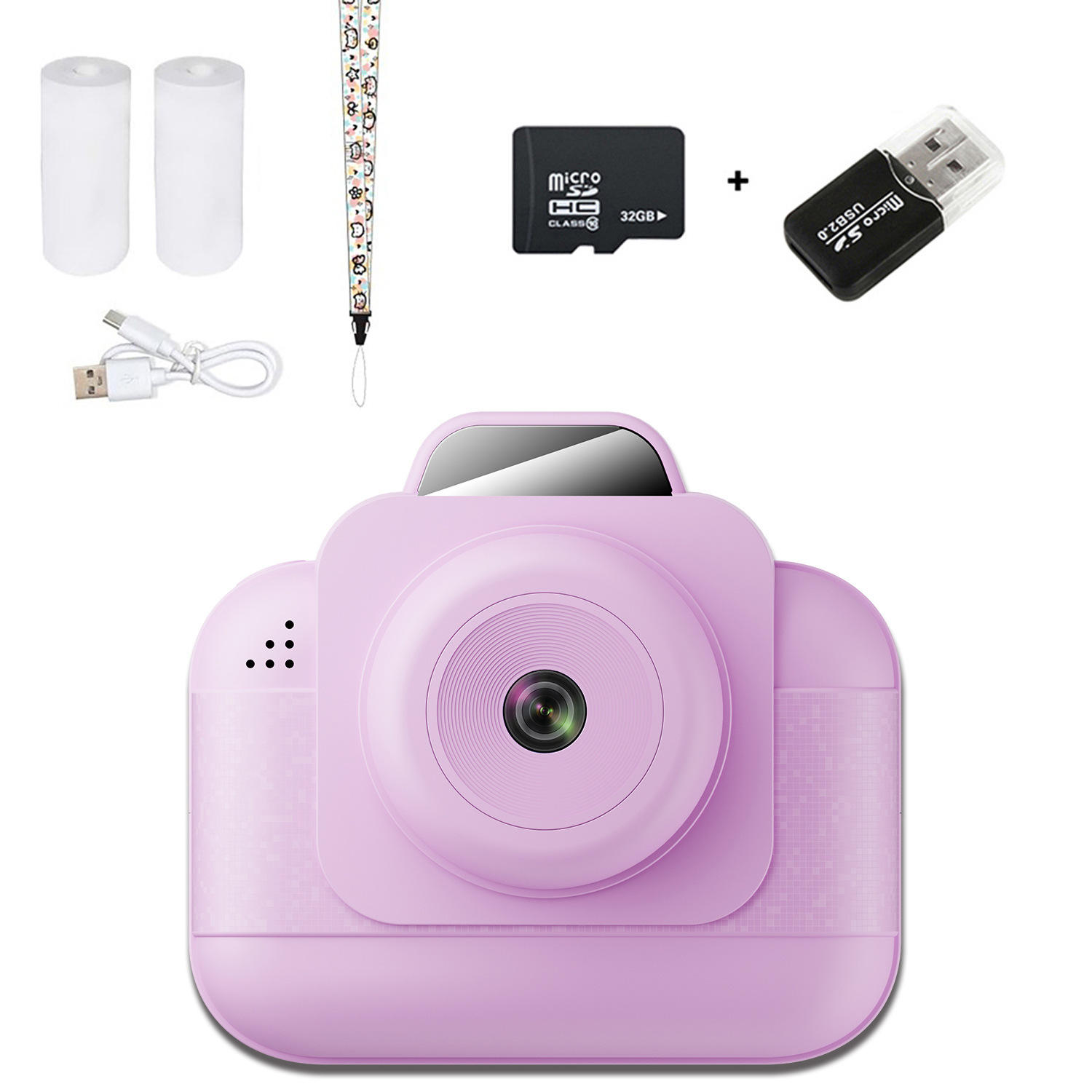 Lecteur de carte USB S9 violet-32g