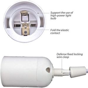 1.2 metre işıklı uzatma duy Plug-In 112 V 120V himalaya Dimmer kontrol anahtarı kablosu yedek güç kablosu - Product Image 5