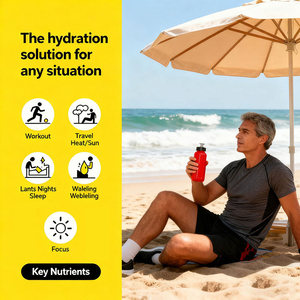 Oem nhãn hiệu riêng 0 calo 0 đường keto điện bột số lượng lớn vitamin tổng hợp đường miễn phí điện giải hydrat hóa bột - Product Image 4