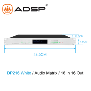 Professional Audio matrix 24 Bit/48kHz 16 <strong>Input</strong> 16 <strong>Output</strong> DSP Speaker <strong>Management</strong> Processor - Product Image 6