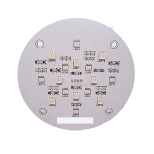 ラウンドアルミニウムLED PCB SMD 12W電子回路基板照明OEMメーカーSMT DIPアセンブリワンストップサービスLED PCB - Product Image 1