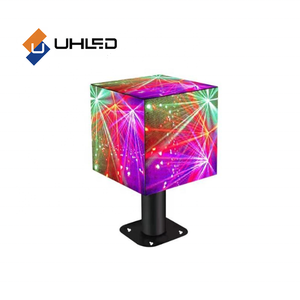 Indoor Full-color Cube Screen P2.5MM 4-sided <strong>LED</strong> Advertising Cube Display 320 * 320 * 320mm Advertising Cube Display Screen - Product Image 1
