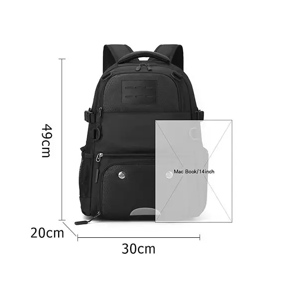 Sac à dos transfrontalier pour hommes nouveau sac d'ordinateur d'affaires et de loisirs chargement USB voyage étudiant commerce extérieur sac de voyage