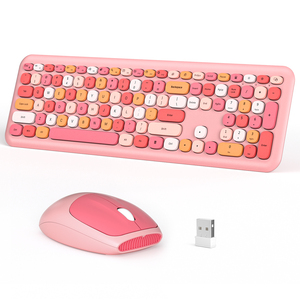 MOFii Nuevo Combo de Ratón y Teclado Inalámbrico 2,4G con Tecla de Inyección Colorida Mixta - Product Image 2