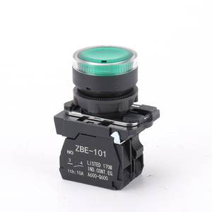 XB5 22mm Led Momentary <strong>Push</strong> <strong>Button</strong> <strong>Switch</strong> With Lamp 1NO Round Flat Head Plastic <strong>Spring</strong> <strong>Return</strong> <strong>Push</strong> <strong>Button</strong> <strong>Switches</strong> With <strong>Light</strong> - Product Image 5
