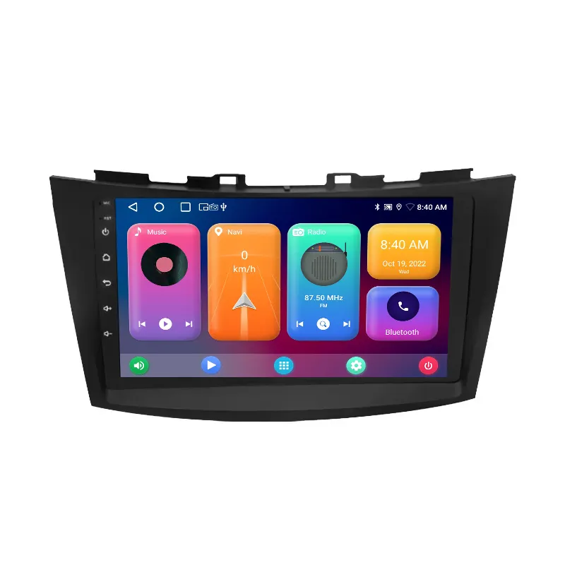 Touchscreen GPS Navigation Android Stereo Auto DVD-Player Radio für Suzuki Swift