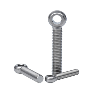 DIN 444 Nickel Chất liệu Eye <span class=keywords><strong>Bolt</strong></span> hình bầu dục đầu lớp 4.8 & 6.8 Fine chủ đề M5 5 inch bạc mạ kết thúc - Product Image 2