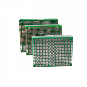 Doppelseitige Leiterplatte Prototyp Leiterplatte 2x8CM Universal-Leiterplatte Glasfaser platte für Arduino