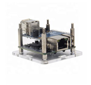 Orange Pi Zero/Orange Pi Zero Plus Acryl gehäuse Transparente Box Schutzhülle für Orange Pi Zero & Erweiterungs karte - Product Image 3