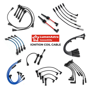 Bugi dây thiết lập Cáp đánh lửa chì cho TOYOTA Honda Nissan Ford Chevrolet BMW Mercedes-Benz ignitioncable - Product Image 1