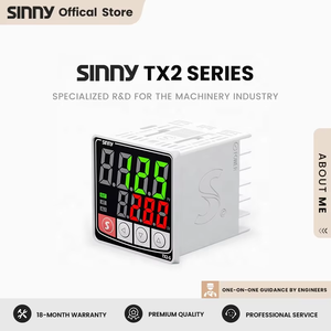 Sinny thông minh TX2-S 48*48 SSR đầu ra kỹ thuật số nhiệt RTD Đầu vào 100-240Vac/DC ABS Peltier điều khiển nhiệt độ - Product Image 6