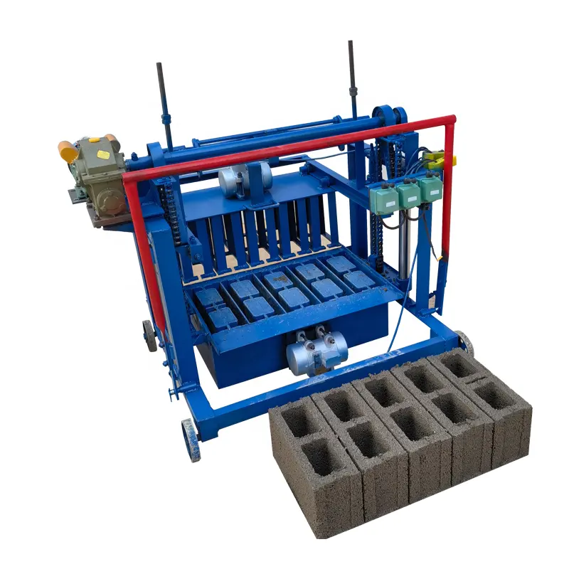 Maquinaria de fabricación de ladrillos Máquina de ladrillos de bloques de hormigón Máquina automática para hacer ladrillos