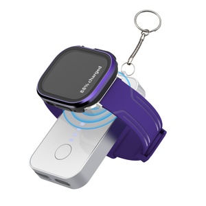 Fast Charging <strong>Small</strong> Portable Powerbank 1200mAh Power Bank Portable Charger for <strong>Apple</strong> Watch With Keychain - Product Image 4