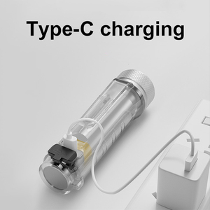 Многофункциональный светодиодный УФ-фонарик, 500 мАч, Type-C - Product Image 6