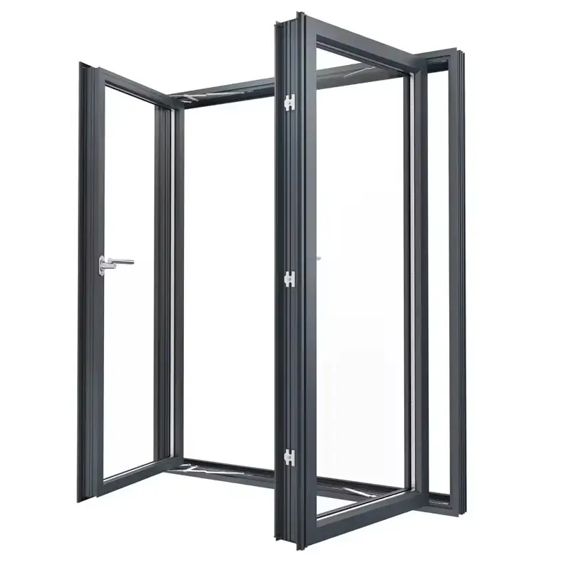 HZSY aluminium alloy doors and windows glass thermal break sliding window 3 tracks sliding windows for residential