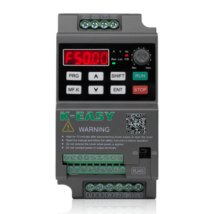 Controlador de motor trifásico único de 220V a 380V 0.75kw a 15KW Controlador de CA Convertidor de frecuencia de velocidad variable - Product Image 2