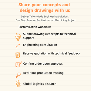 Bagian cap perangkat keras baja tahan karat pabrikan logam nonstandar Aksesori pengolahan suku cadang - Product Image 4