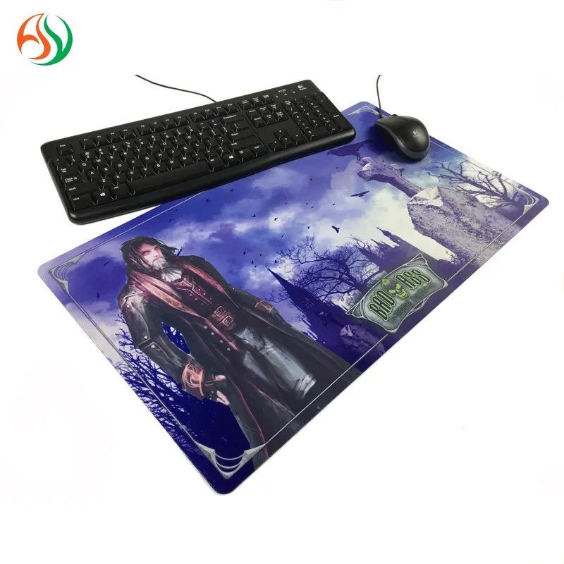 Mouse Pad Personalização Personalizado Promocional Melhor Tamanho Grande Neoprene Rubber Extended Gaming Mouse Mat