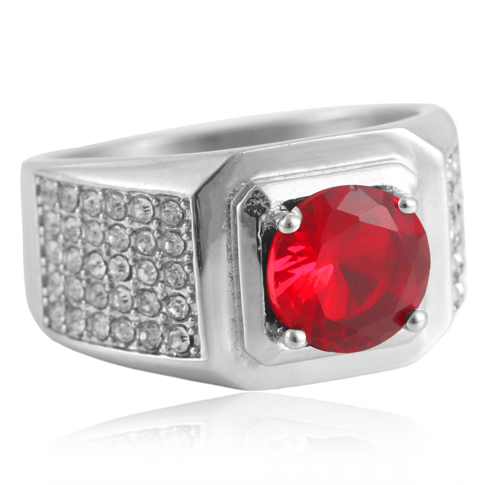 Steel-colored Ruby (US size)