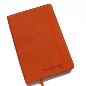 A7 personalizzabile semplice pelle in taccuino in pelle elastico libro a mano per studenti cancelleria sella rilegatura Logo personalizzabile - Product Image 5