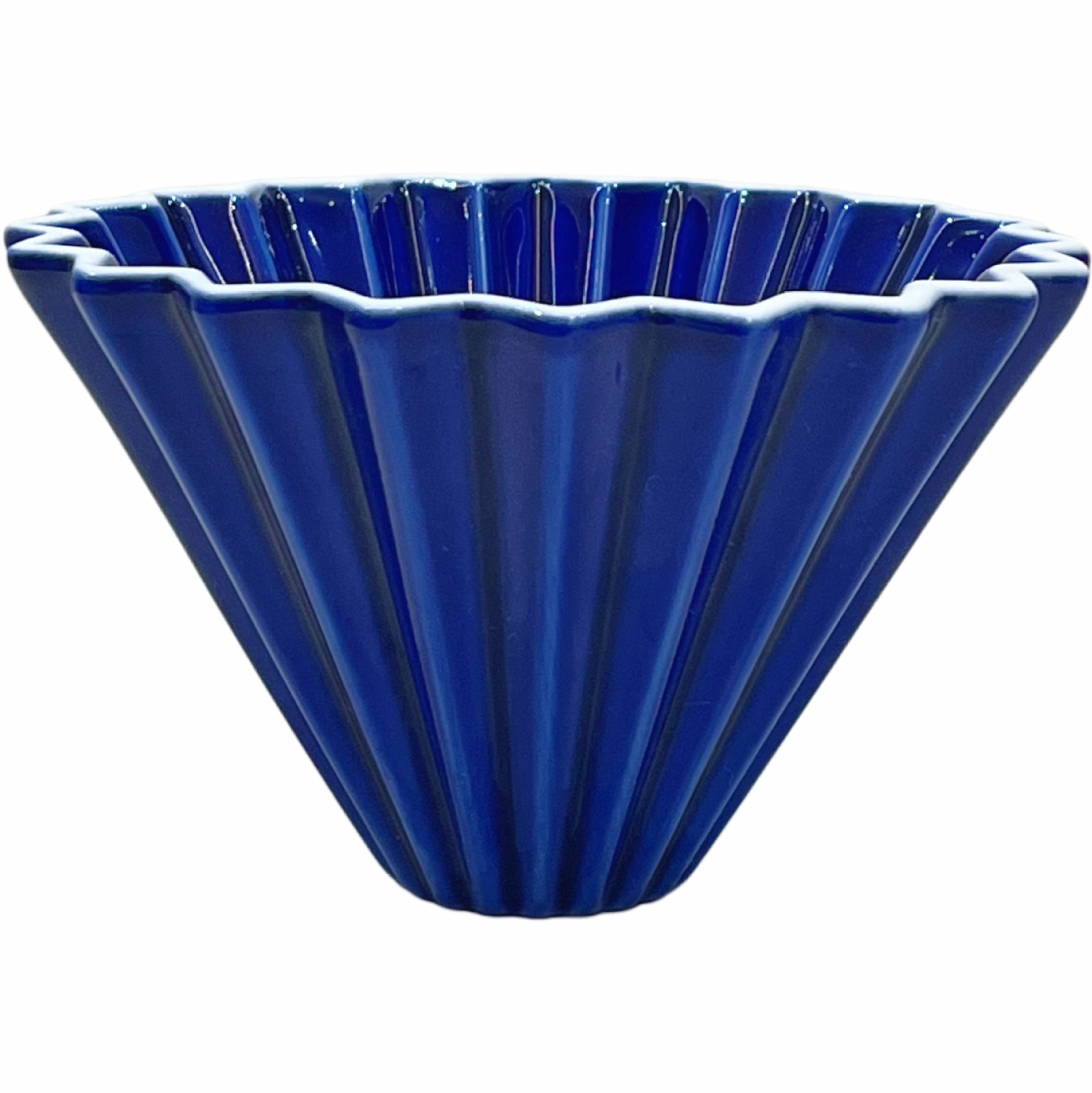 Tasse de filtre bleu royal