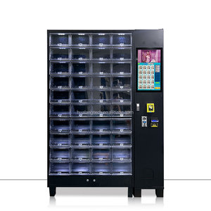 Nhà sản xuất ban đầu 40 cửa ra vào trực quan bán lẻ Tủ vệ sinh Pad Máy bán hàng tự động Locker Máy bán hàng tự động cho bệnh viện - Product Image 2