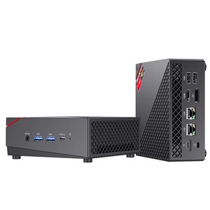 Morefine M600 Mini-PC-Spieler Amd R-Yen 7 5700U 5800U 5825U 2 xddr4 2xpcie 4.0 2*2,5g Lan-Gaming-PC Mini-Computer Wifi6 Bt5.2 - Product Image 1