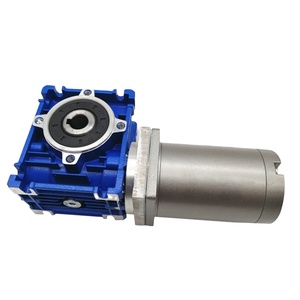 高扭矩60W/90W/120W DC电机，带电刷换向12V/24V/48v蜗杆齿轮箱和低转速，实现最佳性能 - Product Image 4