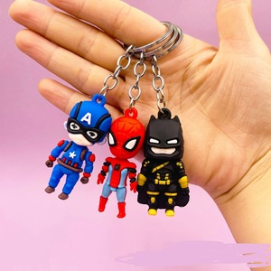 Bán Buôn Hành Động Con Số Tùy Chỉnh Mini Spiderman Siêu Người Đàn Ông Marvel Nhân Vật Mềm PVC Móc Khóa Đồ Chơi - Product Image 3