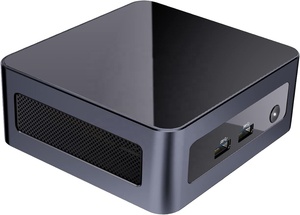 Sıcak satış mini pc intel celeron DDR4 M.2NVME üç ekran HD * 2 + DP Mini adet bilgisayar Barebone bilgisayar - Product Image 2