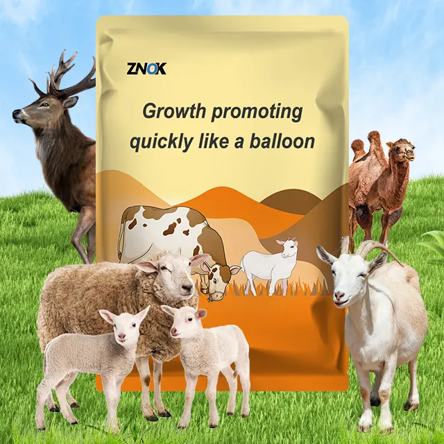 High-quality growth boosters for cattle and sheep Feed additives Customized production according to local feeding conditions